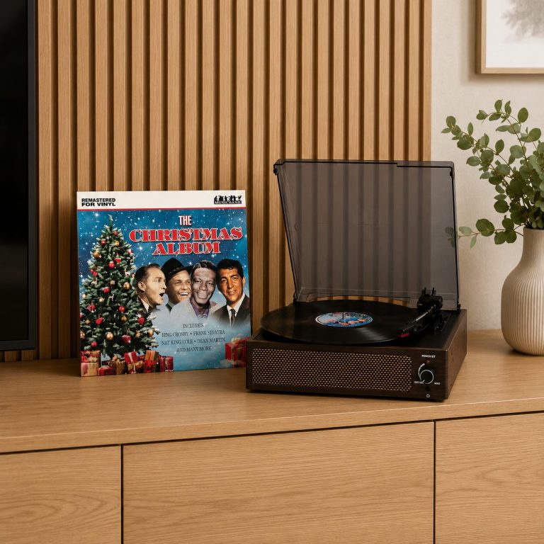 Platenspeler met LP