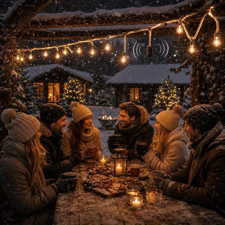 party light sneeuw